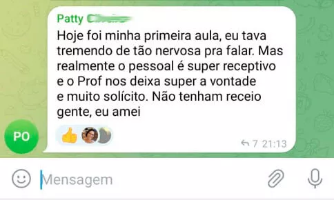 Curso A Jornada do Autodidata em Inglês depoimento e resultados reais