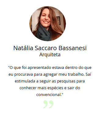 Curso de Projetos de Biopaisagismo depoimento e resultados reais