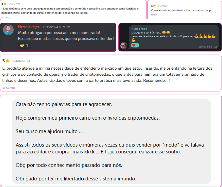 Nação Criptomaníacos depoimento e resultados reais