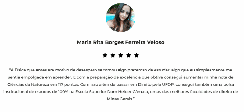 Curso Fisica Online do Jaques Braga depoimentos e resultados reais