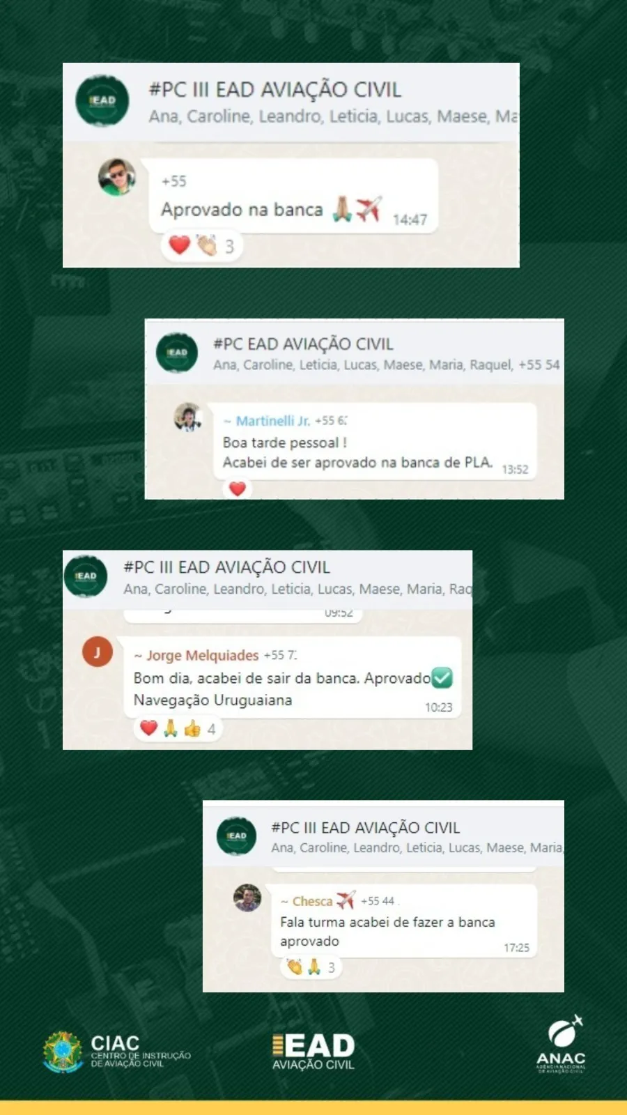 Curso Piloto Comercial IFR Teórico - PCA depoimentos e resultados reais