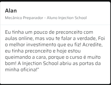 Curso Preparação de Motores depoimentos e resultados reais