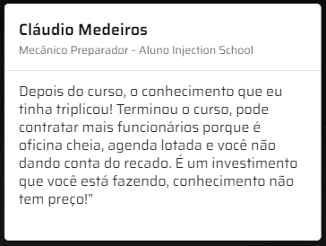 Curso Preparação de Motores depoimentos e resultados reais