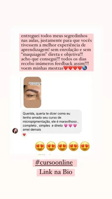 Mestre da Micropigmentação 2.0 depoimentos e resultados reais