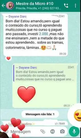 Mestre da Micropigmentação 2.0 depoimentos e resultados reais
