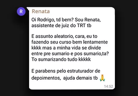 Curso Ferramentas Digitais para Elaboração de Sentenças, Votos e Despachos depoimentos e resultados reais