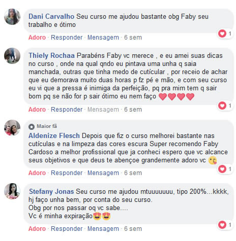 Curso Pedicure Sem Segredos depoimentos e resultados reais