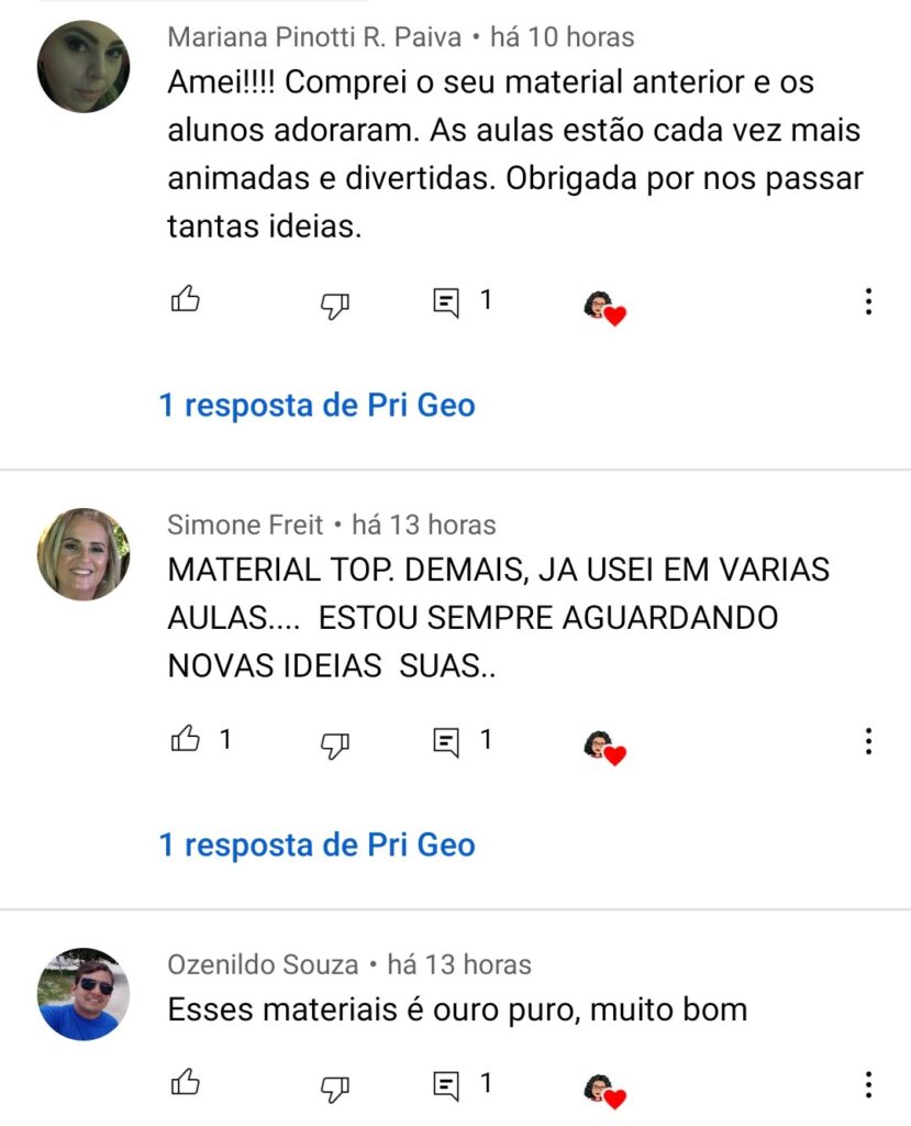 Kit Ciências Prigeo depoimentos e resultados reais