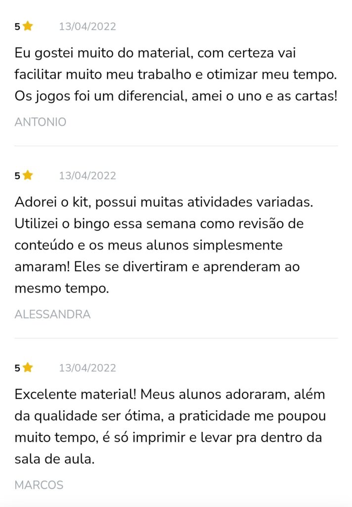 Kit Ciências Prigeo depoimentos e resultados reais