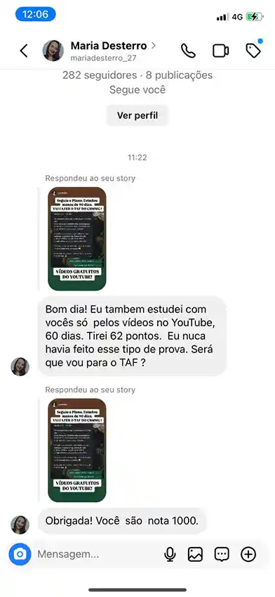 Curso Missão 193 depoimentos e resultados reais