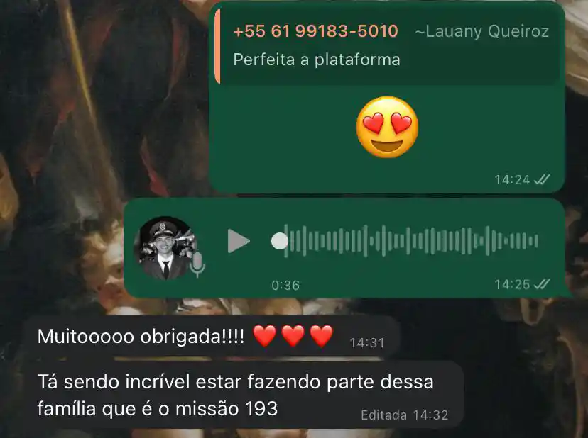 Curso Missão 193 depoimentos e resultados reais