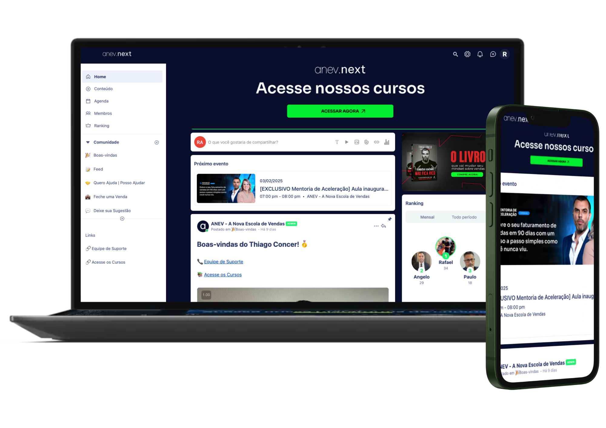 Curso ANEV A Nova Escola de Vendas é bom?
