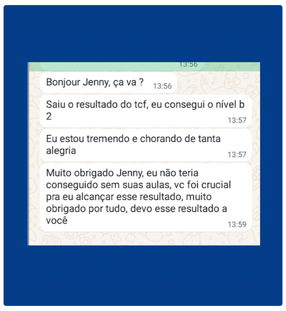 Curso Dominando o francês - Do zero ao nível B2 (CLB7) depoimentos e resultados reais
