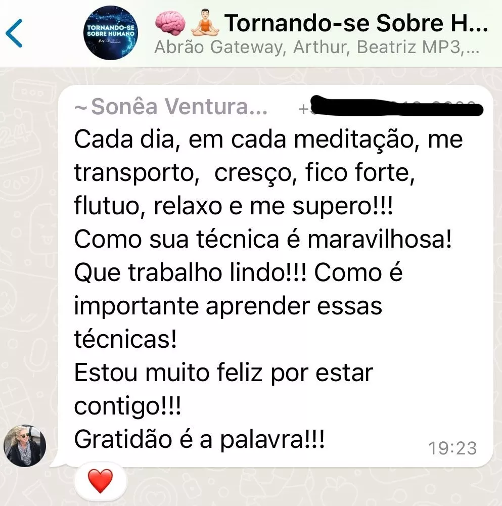 Tornando-se Sobre Humano: Retiro Progressivo Online depoimentos e resultados reais