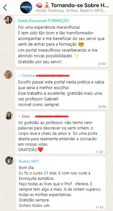 Tornando-se Sobre Humano: Retiro Progressivo Online depoimentos e resultados reais