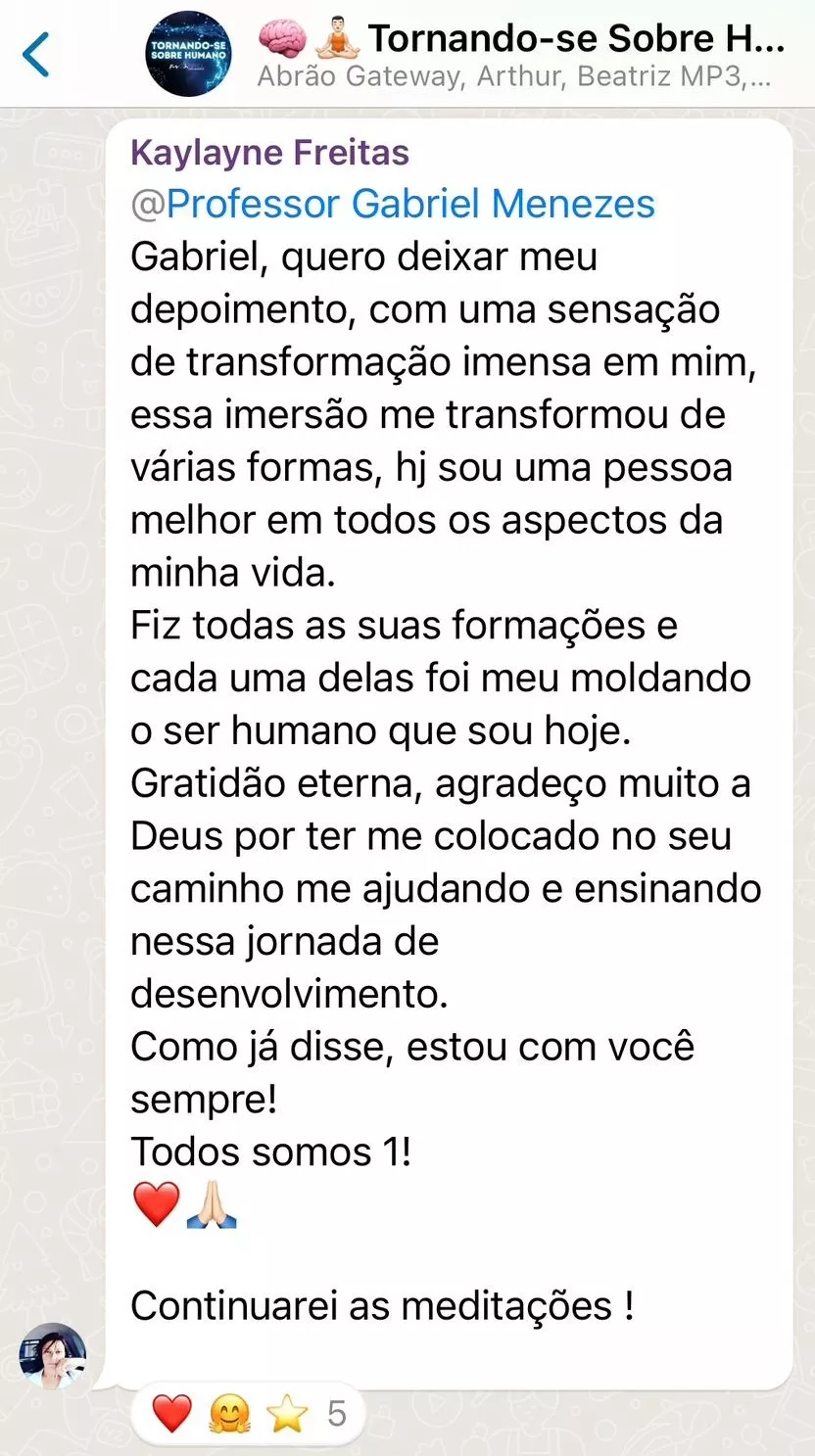 Tornando-se Sobre Humano: Retiro Progressivo Online depoimentos e resultados reais