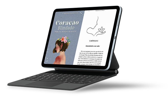 Livro Coração Blindado: Pare de mendigar afeto é melhor o curso de relacionamentos amorosos 2025