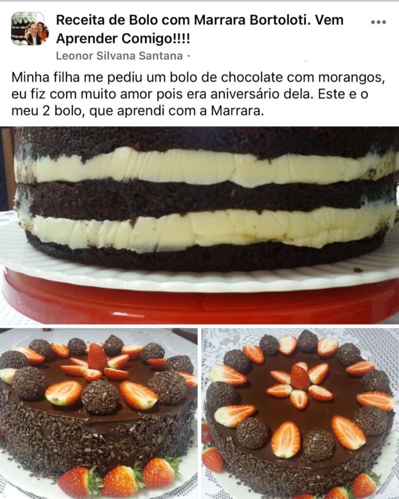 Curso Bolos Chocolatudos depoimentos e resultados reais