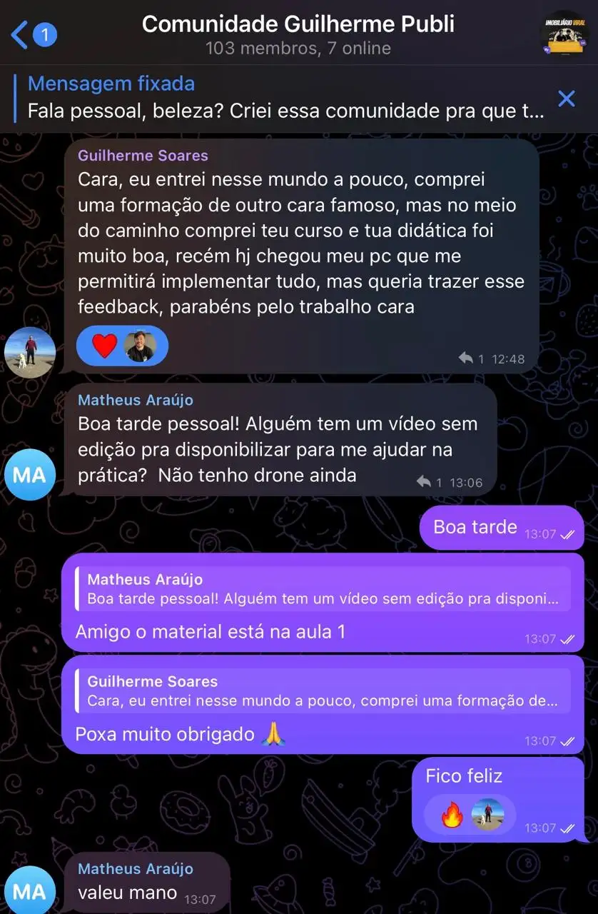 Curso Imobiliário Viral depoimentos e resultados reais
