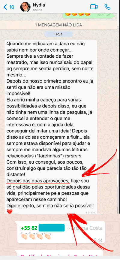 Curso Seja Mestre depoimentos e resultados reais