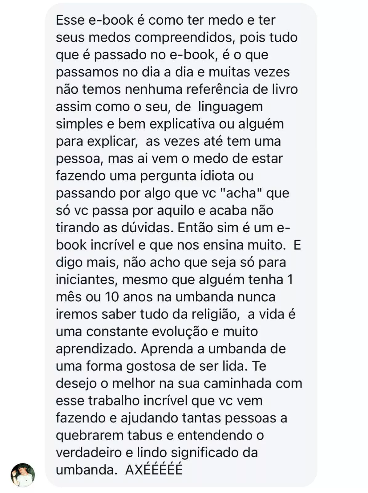 Livro Uma Macumbeira em Construção depoimentos e resultados reais
