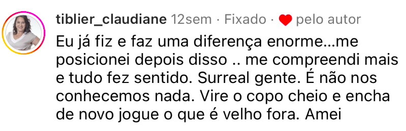Manual Energético Vocacional depoimentos e resultados reais