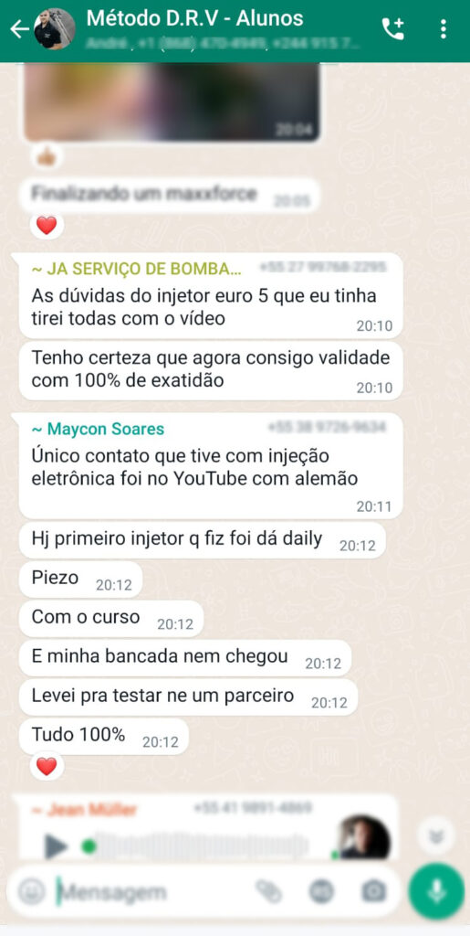 Método DRV - Reparação de Common Rail depoimentos e resultados reais