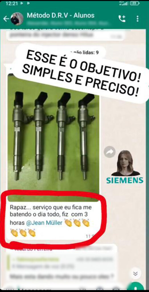 Método DRV - Reparação de Common Rail depoimentos e resultados reais
