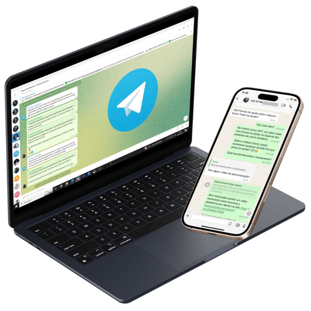 Músico Excel melhor curso tocar músicas de ouvido