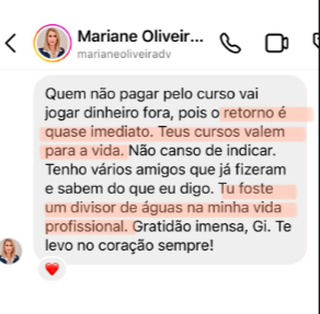 Orátole - Formação em Oratória Jurídica depoimentos e resultados reais