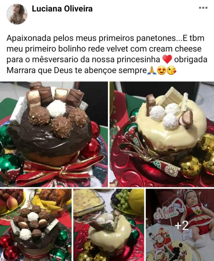 Panetones e Chocotones de Milhões da Marrara Bortoloti depoimentos e resultados reais