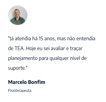 AIMTEA - Aprimoramento em Intervenção Motora no TEA depoimentos e resultados reais