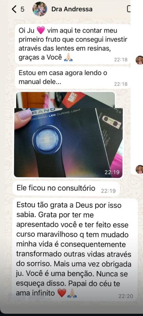 Curso Viver de Lentes em Resina  depoimentos e resultados reais