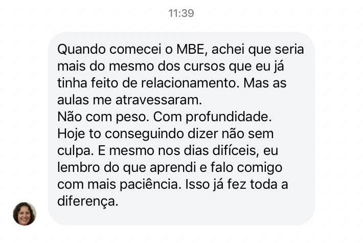 MBE - Método de Blindagem Emocional depoimentos e resultados reais