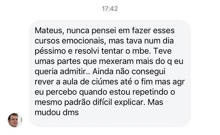 MBE - Método de Blindagem Emocional depoimentos e resultados reais