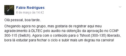 Portal DLTEC depoimentos e resultados reais