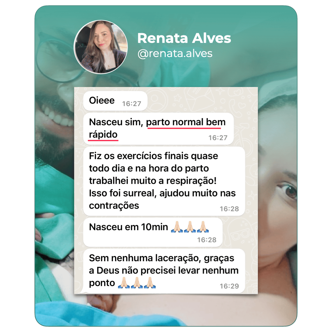 Treina Mamãe da Vanessa Lessa depoimentos e resultados reais