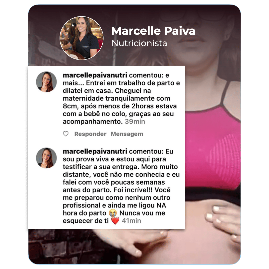 Treina Mamãe da Vanessa Lessa depoimentos e resultados reais