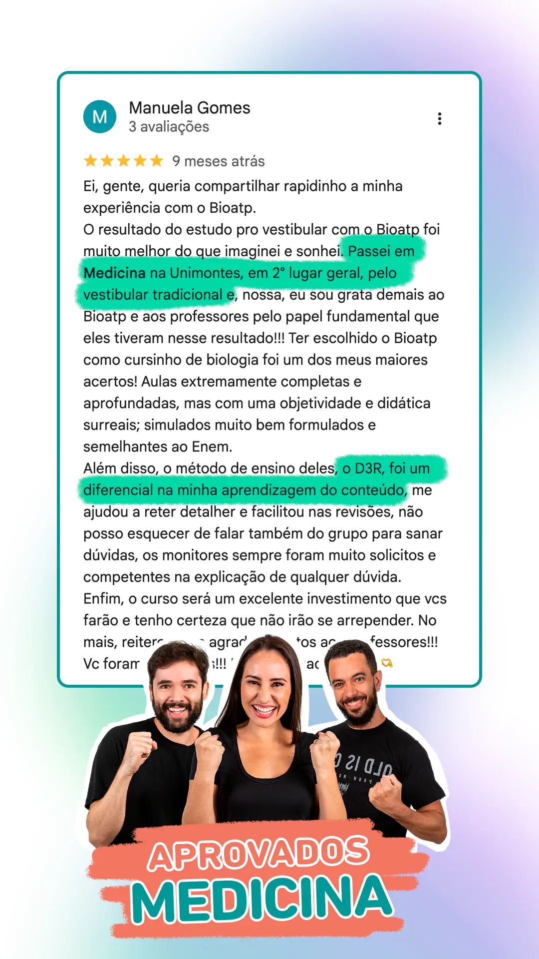 BioPass (BioATP) depoimentos e resultados reais