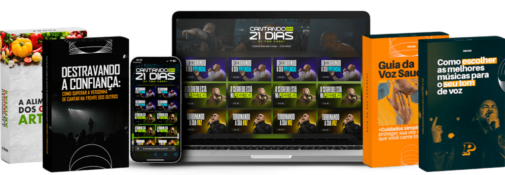 Cantando em 21 dias do Ton Carfi é melhor o curso de aprender a cantar 2025